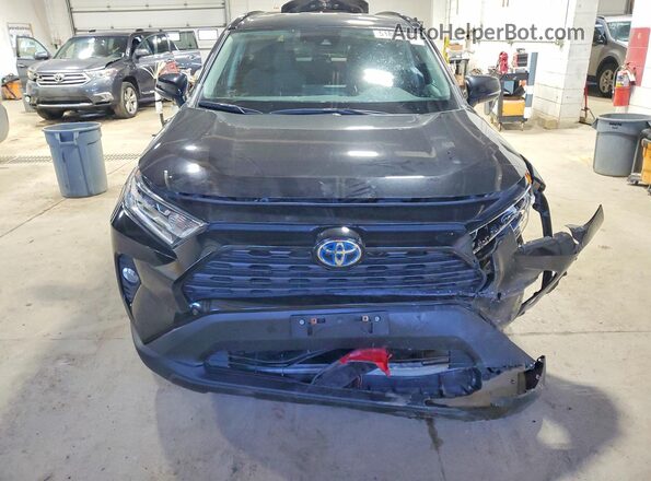 4T3RWRFV1MU045429 2021 TOYOTA RAV4 Black Вид спереду