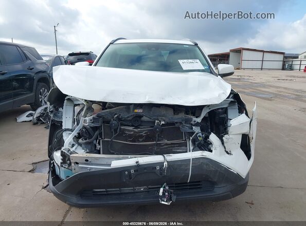 4T3RWRFV1MU047309 2021 TOYOTA RAV4 HYBRID White Вид спереду