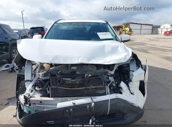 4T3RWRFV1MU047309 2021 TOYOTA RAV4 HYBRID White Вид щитка приладів