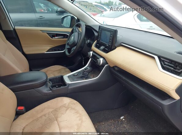 4T3RWRFV1NU059509 2022 TOYOTA RAV4 HYBRID Белый Вид салона спереди