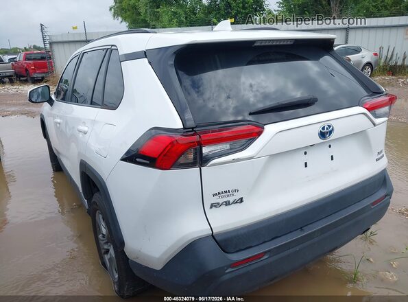 4T3RWRFV1NU059509 2022 TOYOTA RAV4 HYBRID Белый Задняя левая четверть