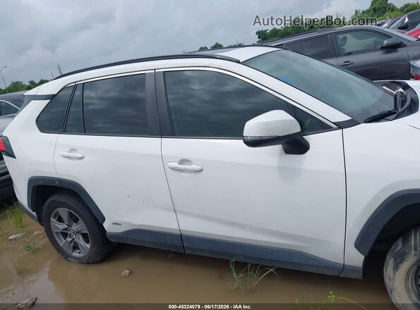 4T3RWRFV1NU059509 2022 TOYOTA RAV4 HYBRID Белый Вид задней части салона