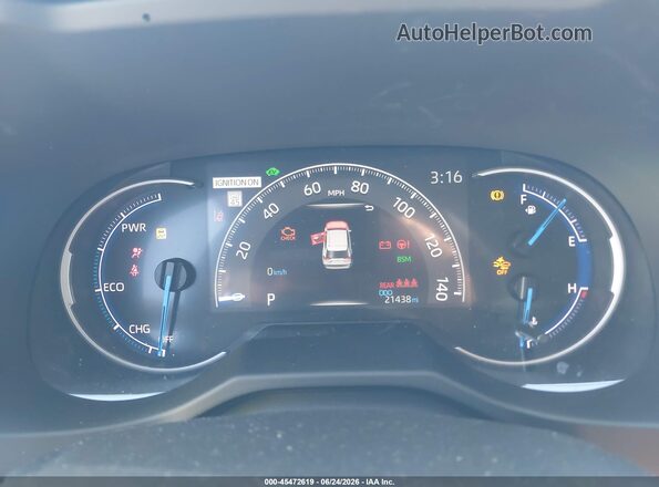 4T3RWRFV1RU148843 2024 TOYOTA RAV4 HYBRID Black უკანა სავარძლების ხედი