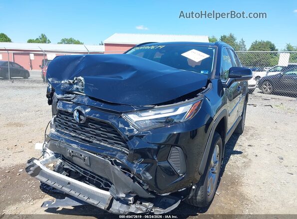 4T3RWRFV1RU148843 2024 TOYOTA RAV4 HYBRID Black წინა ხედი