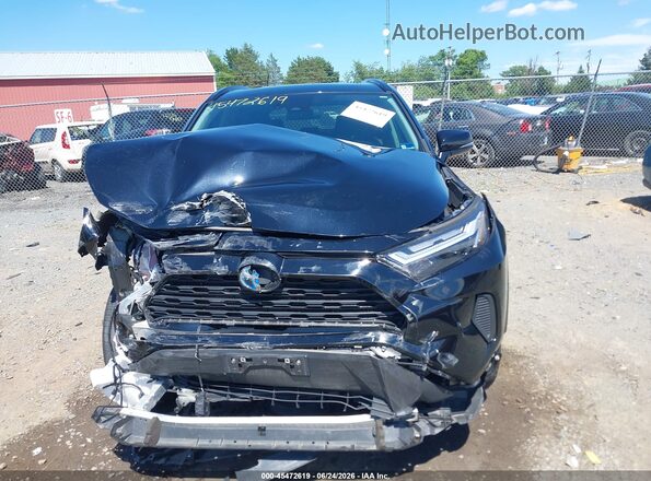 4T3RWRFV1RU148843 2024 TOYOTA RAV4 HYBRID Black უკანა სალონის ხედი