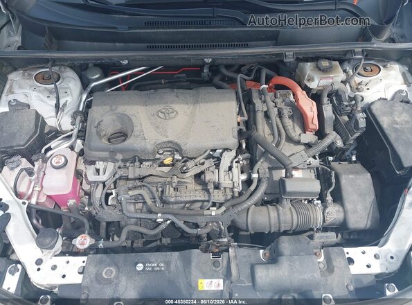 4T3RWRFV2MU016912 2021 TOYOTA RAV4 HYBRID White Вид ззаду