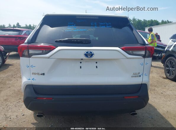 4T3RWRFV2MU016912 2021 TOYOTA RAV4 HYBRID White 