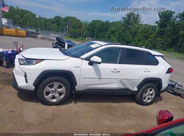 4T3RWRFV2MU016912 2021 TOYOTA RAV4 HYBRID White 