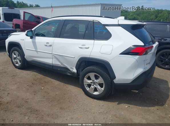4T3RWRFV2MU016912 2021 TOYOTA RAV4 HYBRID White Задня ліва чверть