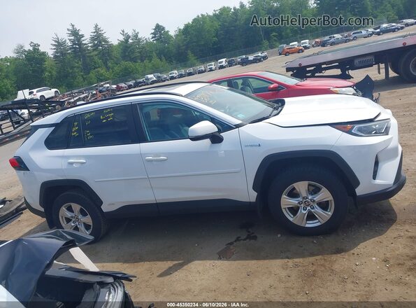 4T3RWRFV2MU016912 2021 TOYOTA RAV4 HYBRID White Панорамний вид салону 360°
