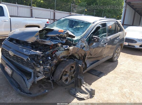 4T3RWRFV3NU054621 2022 TOYOTA RAV4 HYBRID Silver Առջևի ձախ երեք քառորդ տեսարան