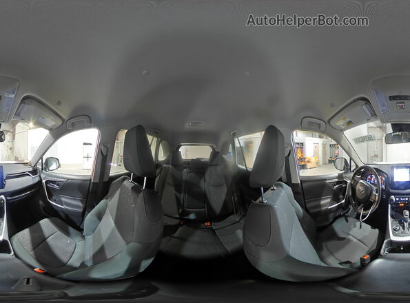 4T3RWRFV3RU122583 2024 TOYOTA RAV4 Белый Панорамный вид салона 360°