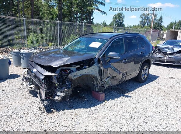 4T3RWRFV3RU135396 2024 TOYOTA RAV4 HYBRID Gray Front left