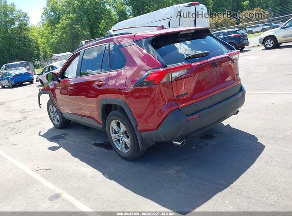 4T3RWRFV3SU200060 2025 TOYOTA RAV4 HYBRID Red Rear left
