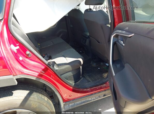 4T3RWRFV3SU200060 2025 TOYOTA RAV4 HYBRID Red VIN sticker view