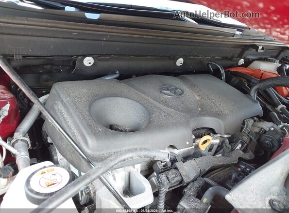 4T3RWRFV3SU200060 2025 TOYOTA RAV4 HYBRID Red Rear view