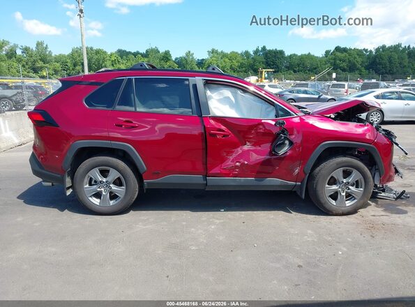 4T3RWRFV3SU200060 2025 TOYOTA RAV4 HYBRID Red Rear interior view