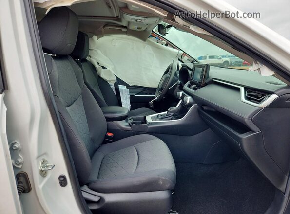 4T3RWRFV4MU023084 2021 TOYOTA RAV4 White Widok wnętrza z przodu
