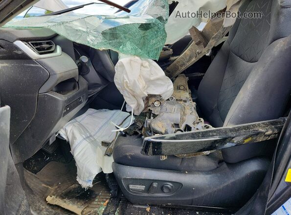 4T3RWRFV4MU033114 2021 TOYOTA RAV4 Серебряный Вид салона спереди