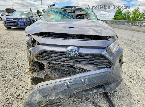 4T3RWRFV4MU033114 2021 TOYOTA RAV4 Серебряный Вид спереди