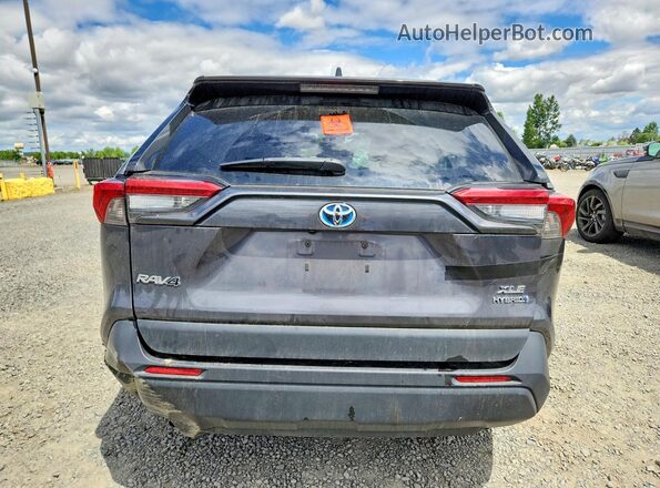 4T3RWRFV4MU033114 2021 TOYOTA RAV4 Серебряный Вид сзади
