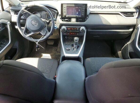 4T3RWRFV4NU053512 2022 TOYOTA RAV4 Черный Вид панели приборов
