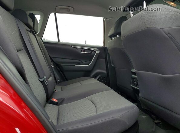 4T3RWRFV5MU025488 2021 TOYOTA RAV4 Red Սալոնի հետևի տեսք