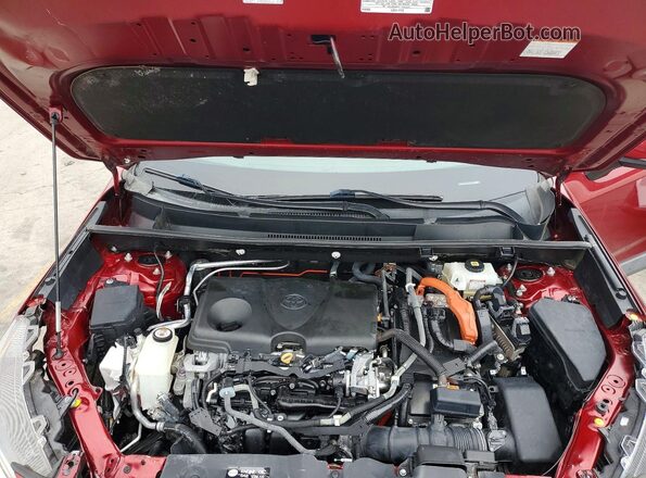 4T3RWRFV5MU025488 2021 TOYOTA RAV4 Red Շարժիչի բաժամունքի տեսք