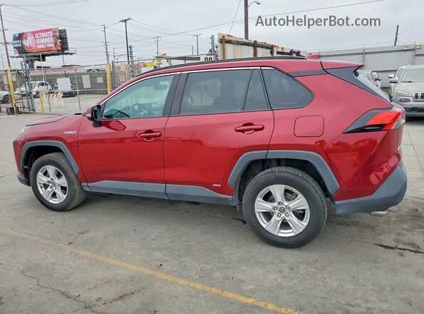 4T3RWRFV5MU025488 2021 TOYOTA RAV4 Red Հետևի ձախ