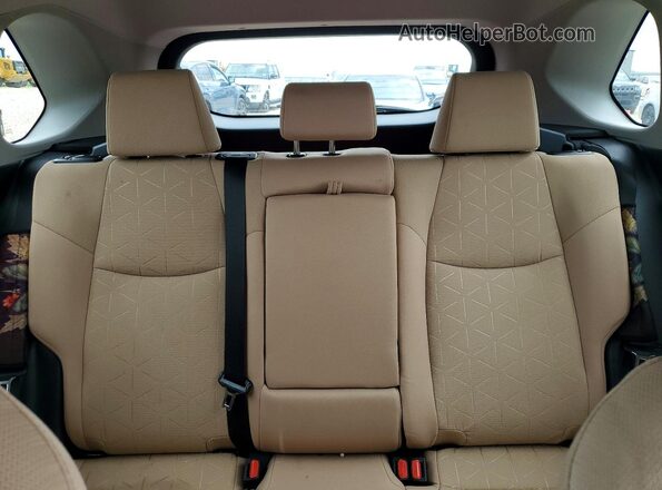 4T3RWRFV5PU092953 2023 TOYOTA RAV4 Red უკანა სავარძლების ხედი