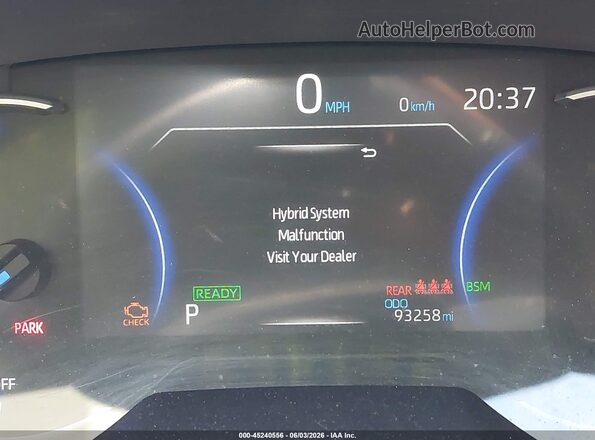4T3RWRFV5PU095299 2023 TOYOTA RAV4 HYBRID Черный Вид задних сидений