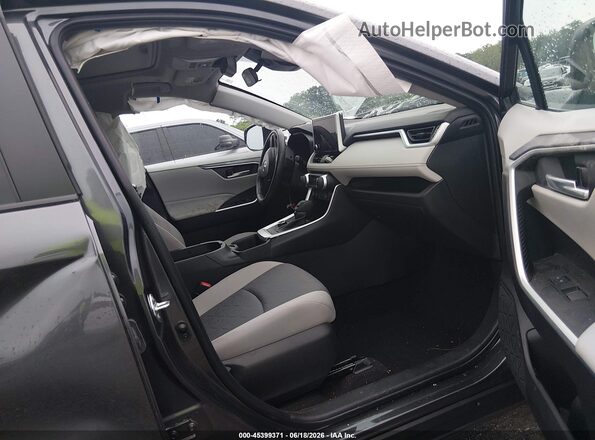 4T3RWRFV5RU110323 2024 TOYOTA RAV4 HYBRID Gray Front interior view