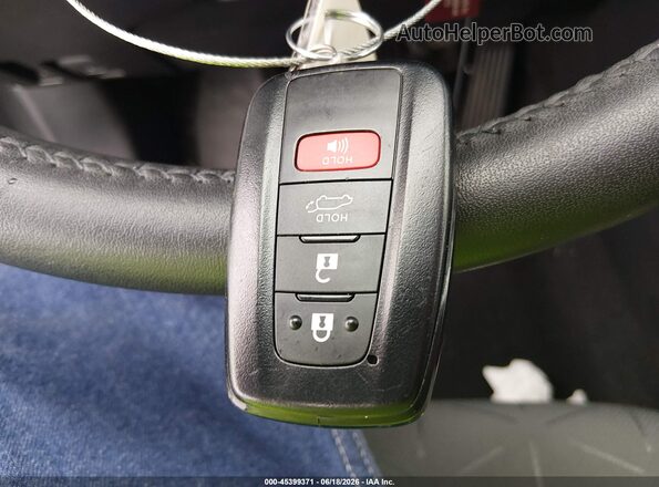 4T3RWRFV5RU110323 2024 TOYOTA RAV4 HYBRID Gray Dashboard view
