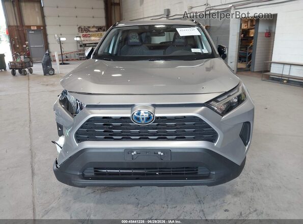 4T3RWRFV5RU112668 2024 TOYOTA RAV4 HYBRID Silver Widok zestawu wskaźników