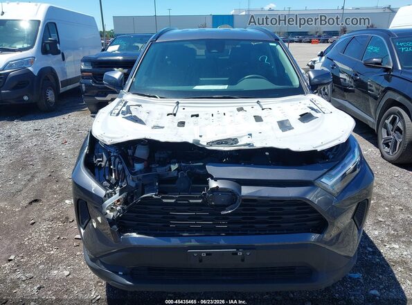 4T3RWRFV5RU142978 2024 TOYOTA RAV4 Gray Instrument cluster view