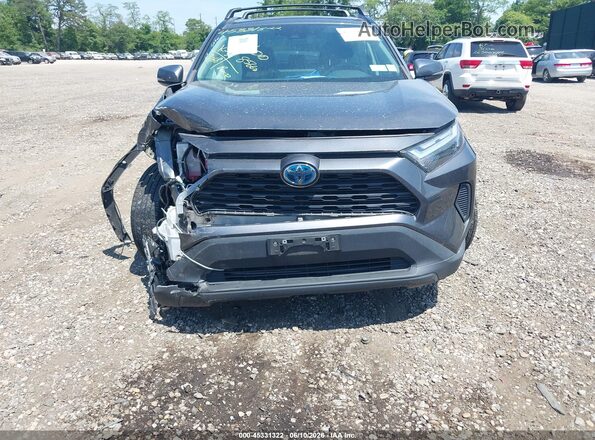 4T3RWRFV6NU060882 2022 TOYOTA RAV4 HYBRID Gray Սարքավորումների վահանակի տեսք