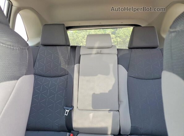 4T3RWRFV6RU115336 2024 TOYOTA RAV4 White Вид задніх сидінь