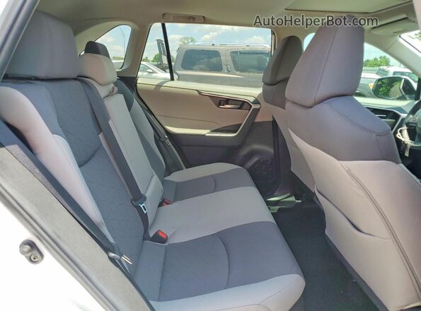 4T3RWRFV6RU115336 2024 TOYOTA RAV4 White Вид задньої частини салону