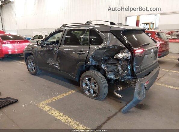4T3RWRFV6SU216172 2025 TOYOTA RAV4 HYBRID Gray Rear left