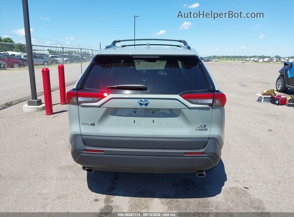 4T3RWRFV7MU014878 2021 TOYOTA RAV4 HYBRID Gray 