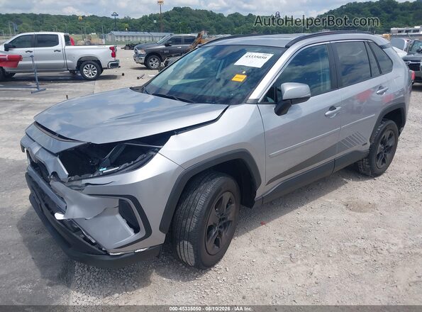 4T3RWRFV7PU093599 2023 TOYOTA RAV4 HYBRID Silver Передня ліва чверть