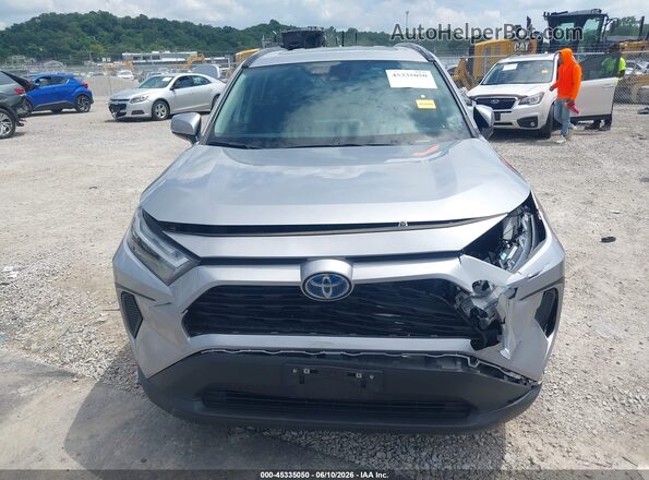 4T3RWRFV7PU093599 2023 TOYOTA RAV4 HYBRID Silver Вид щитка приладів