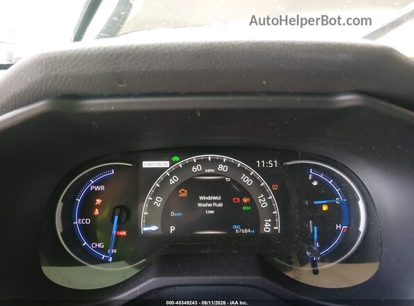4T3RWRFV7RU112817 2024 TOYOTA RAV4 HYBRID Gray Вид задніх сидінь