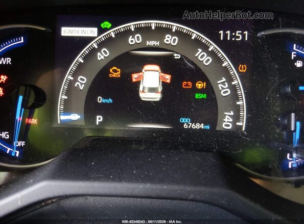 4T3RWRFV7RU112817 2024 TOYOTA RAV4 HYBRID Gray 