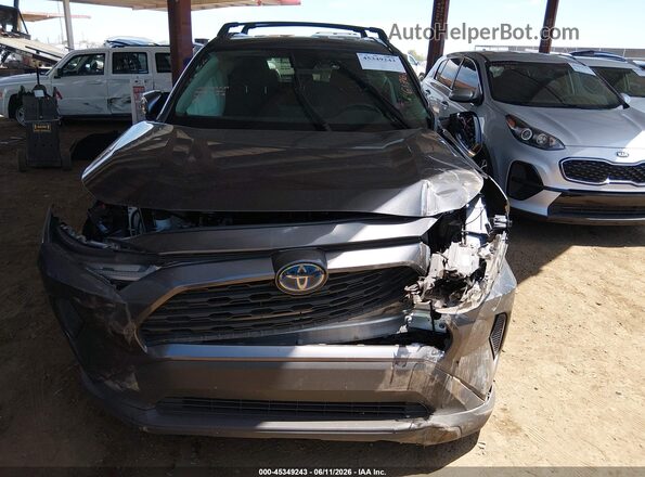 4T3RWRFV7RU112817 2024 TOYOTA RAV4 HYBRID Gray Вид щитка приладів
