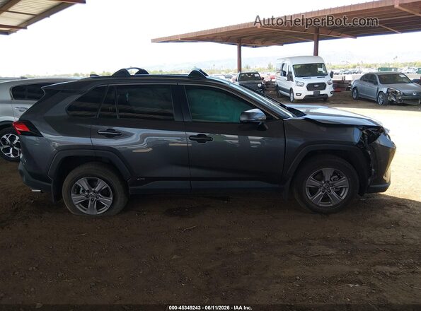 4T3RWRFV7RU112817 2024 TOYOTA RAV4 HYBRID Gray Вид задньої частини салону