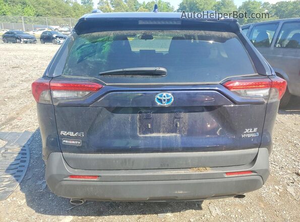 4T3RWRFV7RU155103 2024 TOYOTA RAV4 Blue უკანა ხედი