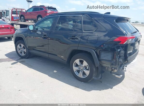 4T3RWRFV7SU166012 2025 TOYOTA RAV4 HYBRID Black Задня ліва чверть