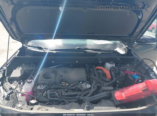 4T3RWRFV7SU166012 2025 TOYOTA RAV4 HYBRID Black Вид ззаду