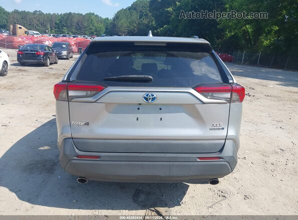 4T3RWRFV8MU033438 2021 TOYOTA RAV4 HYBRID Silver 